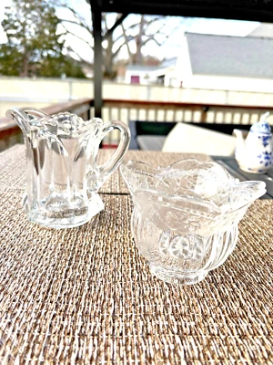 Studio Nova Floral Lace Votive Candleholder Scalloped top with pitcher-w/ candle - Image 1 of 4