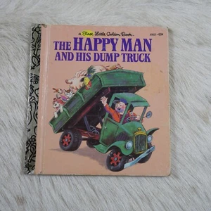 the happy man and his dump truck my first little golden book small hardcover - Picture 1 of 2