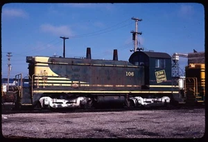 Original Rail Slide - DTR Detroit Terminal Railroad 106 Cleveland OH 12-1981 - Picture 1 of 1