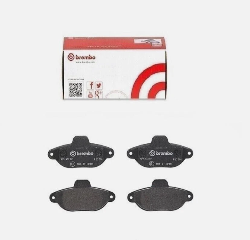 Brembo P23060 Pastiglie Freno Contatto Segnalazione Con Ant. Per Ford Fiat Punto