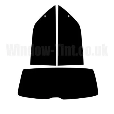 Pre Cut Window Tinting Film for Seat Ibiza 3-door 1999-02 35% Light Rear Tint - Image 1 of 4