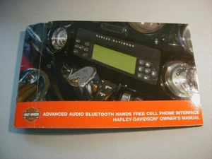 Harley Davidson Advanced Audio Bluetooth Hands Free Cell Phone Interface Manual - Bild 1 von 8