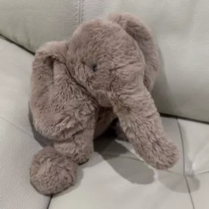 Jellycat Medium Smudge Elephant Plush - Brand New - Picture 1 of 5