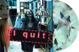HAIM: I Quit Limited Sea Glass Vinyl Edition Blood Records Hand Numbered - Picture 1 of 4