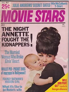 Movie Stars magazine - July 1966, Elvis, Batman & Robin, Adam West,Julie Andrews - Bild 1 von 1