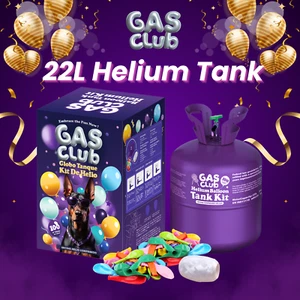 Large 22L Helium Tank Balloon Kit Gasclub for Balloons Party Wedding Banquet US - Picture 1 of 7