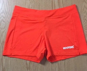 New Hooters Girl *Grab Bag* Super Sexy Orange Uniform Shorts Size U-Small - Picture 1 of 5
