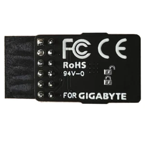 Module TPM 2.0 pour module GIGABYTE GC-TPM2.0 SPI TPM (12 broches 12-1) Z490 Z590 - Photo 1/5