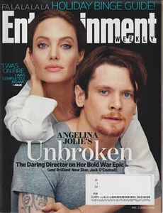 Entertainment Weekly December 5, 2014 Angelina Jolie and Jack O'Connell - Unbrok - Picture 1 of 1