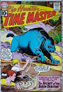 RIP HUNTER...TIME MASTER #5 FN/VF 7.0 DC 12/1961 - Picture 1 of 2