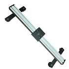 24” Solid Aluminum Camera Glide Slider Rail with Smooth Slide & 4 Feet