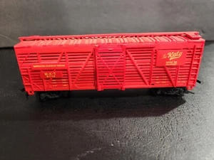 Coche Lionel escala HO M-K-T 8770 The Katy puerta corredera stock vivo - Imagen 1 de 5