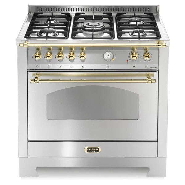 LOFRA DOLCEVITA RSG96MFT/CI CUCINA 90X60 ACCIAIO 5 FUOCHI FORNO MULTIFUNZIONE - Immagine 1 di 1