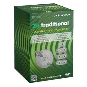 Kit de ánodos fueraborda zinc Martyr CMY4060KITZ Yamaha 4T 40-60 hp - Imagen 1 de 1