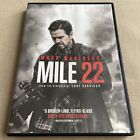 Mile 22 (DVD 2018) Mark Wahlberg CIA Op Thriller Peter Berg Lauren Cohen Uwais +