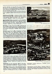 Neustift am Kamp Thunau Stiefern Hollabrunn Ostmark 1939 orig. Photoblatt Gars - Picture 1 of 2