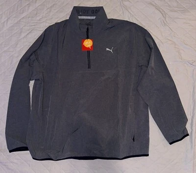 NEW Men's PUMA Golf 1/4 Zip Pullover Jacket Size XL UPF 40 with pockets - Image 1 of 4