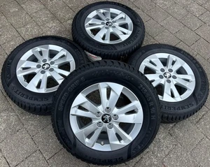 4 ORIGINAL ALU WINTERRÄDER PEUGEOT RIFTER 215/65R16 98H SEMPERIT NEU FREIHAUS - Bild 1 von 12