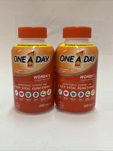 Lot Of 2 One A Day Women's 50+ Multivitamin Tablets - 200ct Exp 10/2026 - Picture 1 of 6