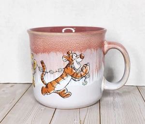 Winnie the Pooh & Friends Reactive Glaze Ceramic Camper Mug 20oz Tigger Eeyore - Picture 1 of 8
