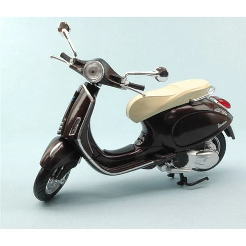 VESPA PRIMAVERA 125 2014 BROWN 1:12 New Ray Moto Modellino Nuovo - Immagine 1 di 1