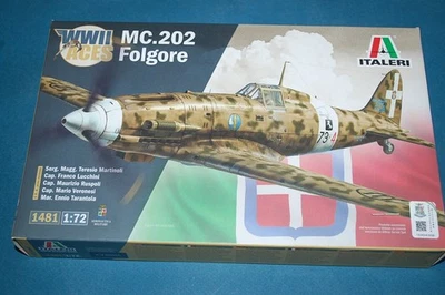 Italeri 1481 - MC. 202 WWII Aces  scala 1/72 - Immagine 1 di 2