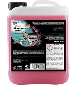 Autoshampoo Tuga Chemie Shampoo Teufel Reinigungskonzentrat 5 Liter - Bild 1 von 1