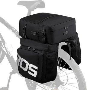 Borsa Bici Accessori Borse per Bicicletta Portapacchi Posteriore Borsa 50L Impermeabile Montagna - Foto 1 di 12