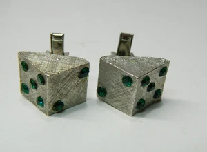 Gemelos dados tono plata - Imagen 1 de 3