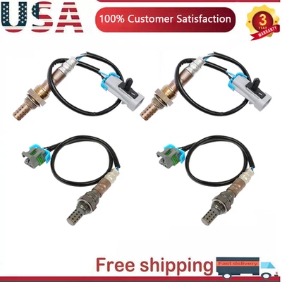 4x Sensor de oxígeno arriba+abajo para Buick Enclave GMC Acadia Saturn Vue 3,6 L V6 2007-09 Foto 1 de 4