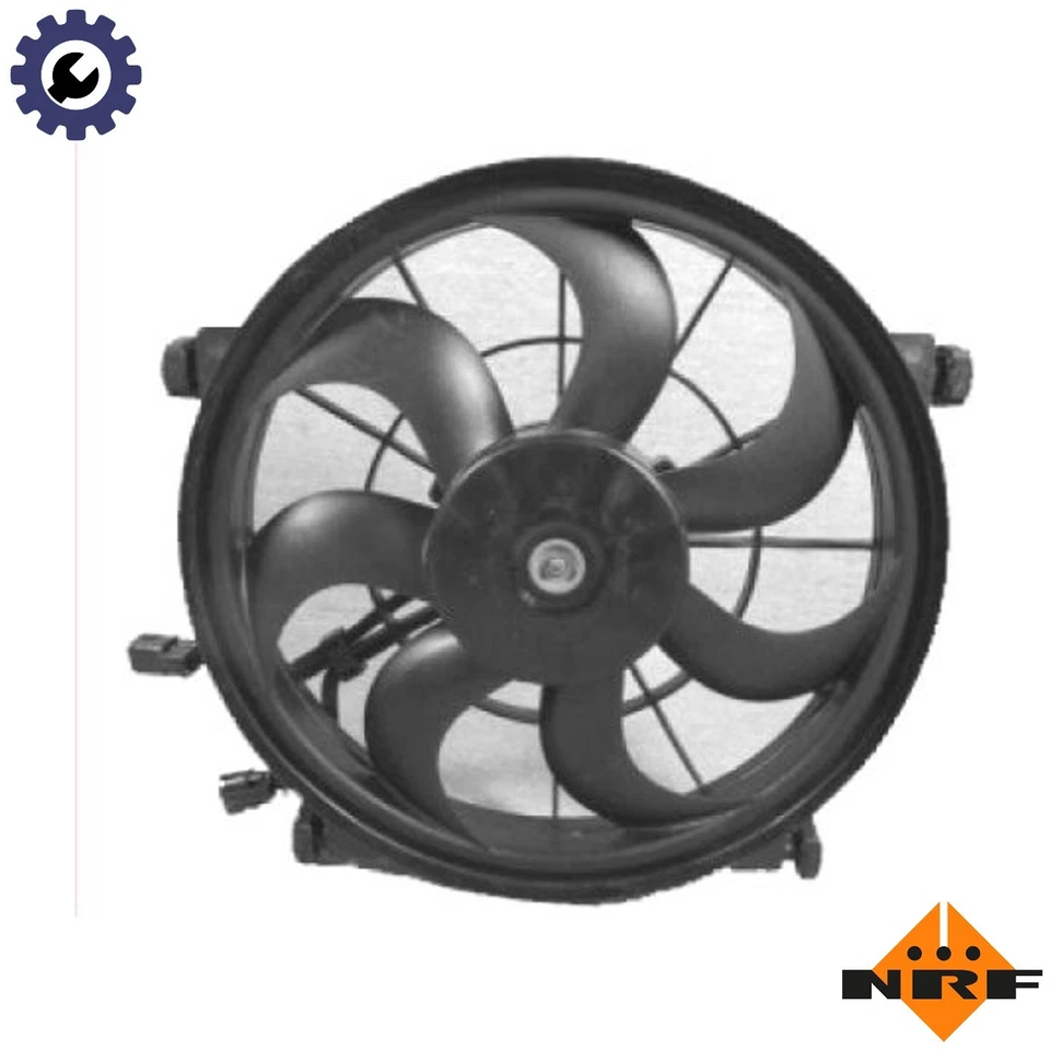 FAN ENGINE COOLING 47608 FOR G4LA 1.2L G4FA/D4FC 1.4L G4FC 1.6L G4AG 1.2L 4cyl - Image 1 of 4