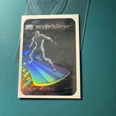 1990 Marvel MH-3 Silver Surfer Hologram Card - Image 1 of 2