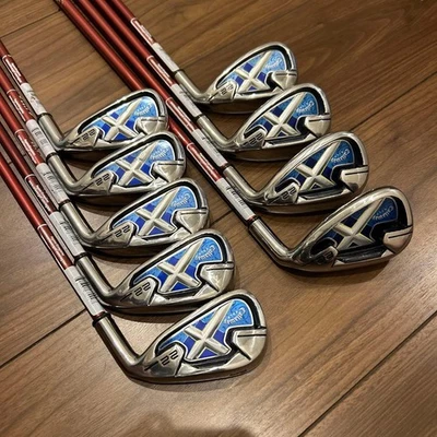 Callaway X-22 Ladies Iron Set 9pcs 3-S Fujikura FIT-ON Flex Ladies - Image 1 of 4