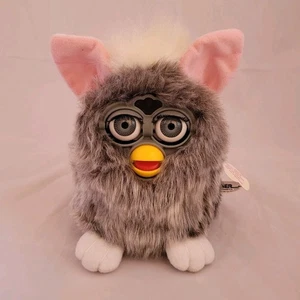 Vintage Furby 1998 Gen 2 Eule 70-800 graue Augen funktionstüchtig ohne Sound - Bild 1 von 10