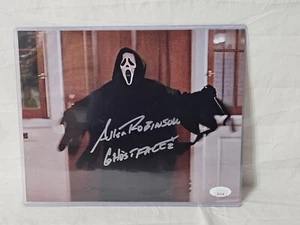 Allen Robinson handsigniertes 8x10 Foto. Scream 2 Stunts. Horror. Ghostface. JSA. - Bild 1 von 2