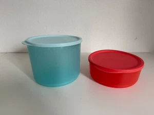 Tupperware® 2 Vorratsdosen mit Deckel Behälter Snackbehälter Neu ohne OVP - Bild 1 von 3