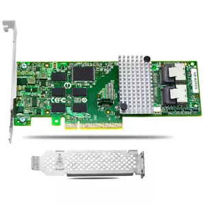 New LSI Logic Controller Card 3ware SAS 9750-8i 8Port 6Gb/s PCI-Express - Picture 1 of 4
