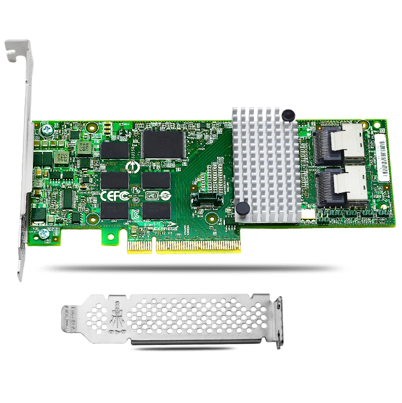 New LSI Logic Controller Card 3ware SAS 9750-8i 8Port 6Gb/s PCI-Express - Image 1 of 4