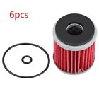 Hf141 Oil Filter 6 Pack For Yamaha Wr250f Wr450f Yz250f Yz450f