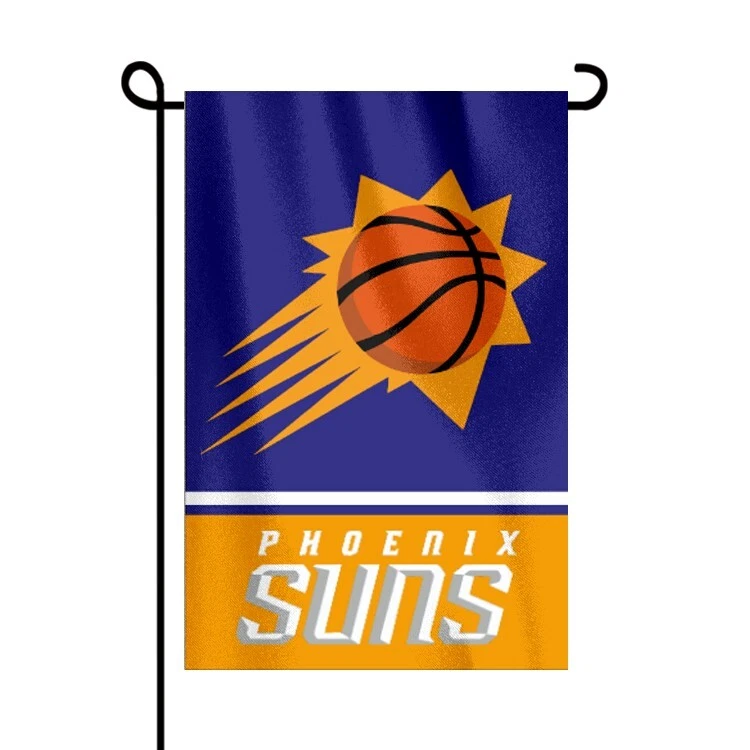 Phoenix Suns 12X18 pulgadas doble cara NBA baloncesto jardín bandera solamente Foto 1 de 1