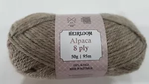 Heirloom Alpaca 8 Ply #967 Havana Fawn 100% Alpaca - Picture 1 of 1