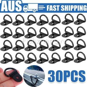 30X Tie Down Lashing D Rings Heavy Duty Anchor Hook Fit For Trailer Audew Truck - Picture 1 of 9