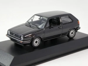 Minichamps Maxichamps Volkswagen Golf II black metallic 1985 1/43 940054101 - Foto 1 di 3