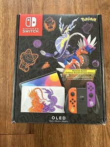 Nintendo Switch OLED - Pokemon Scarlet & Violet Edition - Brand New USA - Picture 1 of 18