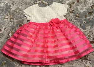 The Children’s Place Baby Girls Pink Dress Size 12-18Months - Picture 1 of 6