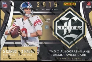 PANINI 2019 LIMITED SIGILLATO HOBBY FOOTBALL BOX 3 CONFEZIONI PER BOX, 5 CARTE PER CONFEZIONE - Foto 1 di 2