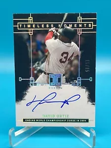 2024 Panini Impeccabile Baseball David Ortiz Timeless Moments Auto 15/15 #TMS-DO - Foto 1 di 2
