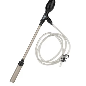 hygger Water Siphon Gravel Vacuum Filter Fish Tank Pump Aquarium Clean Change - Picture 1 of 25