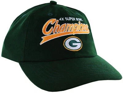 Кепка с ремешком Green Bay Packers 4x Super Bowl Champions - Изображение 1 из 2