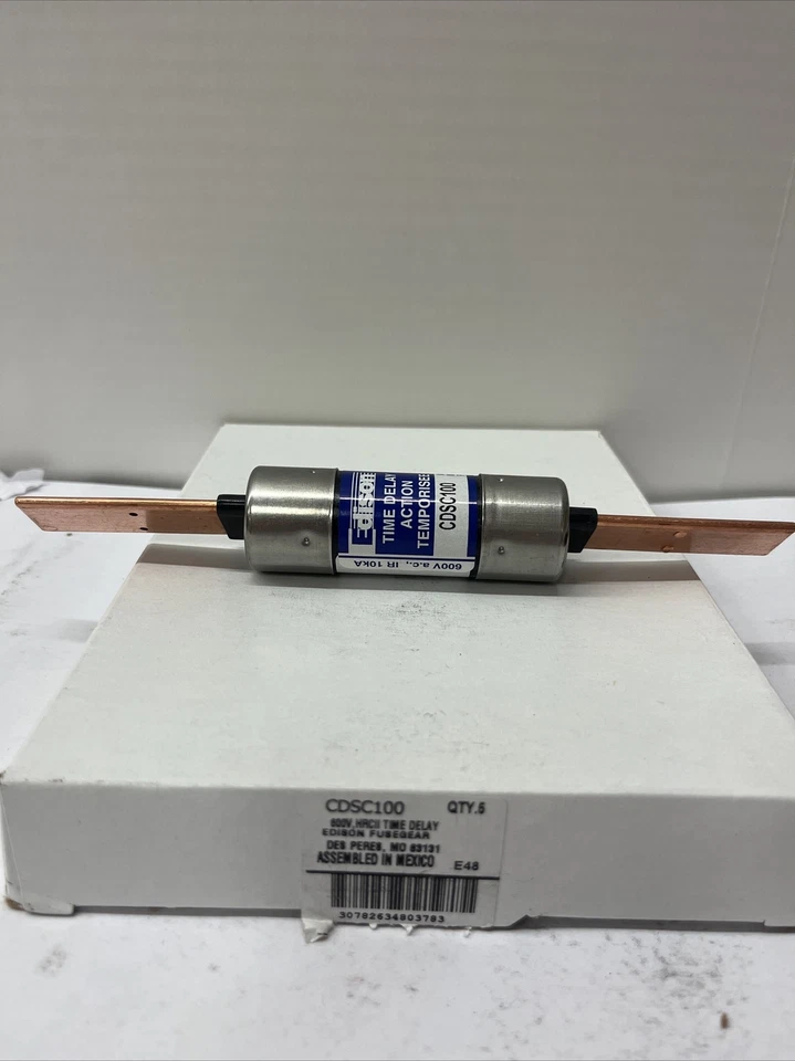 Edison CDSC100 Tipo D Lote de 5 Foto 1 de 4